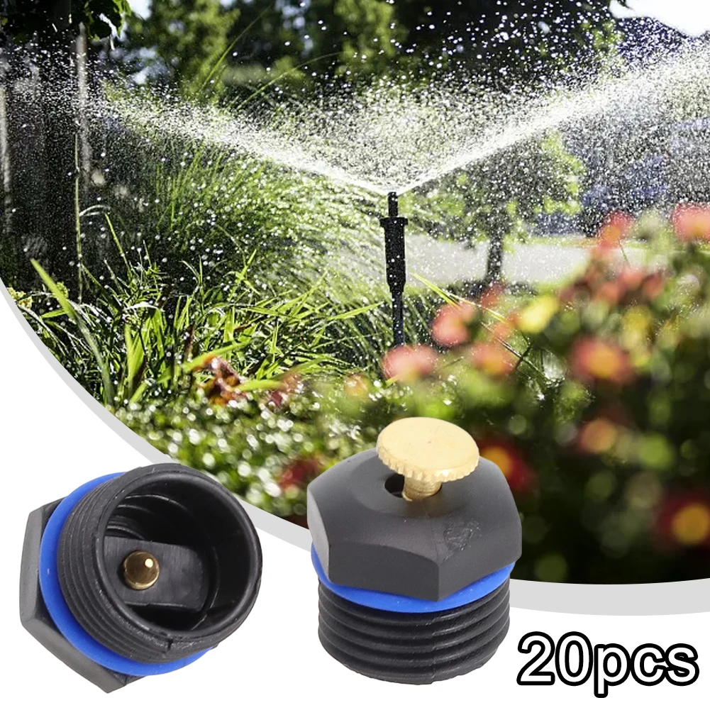 

Irrigation Sprinkler Garden Sprinkler 1/2\" 140-520L/H 2.56*2cm 20pcs/set ABS Plastic Home & Garden Garden Watering