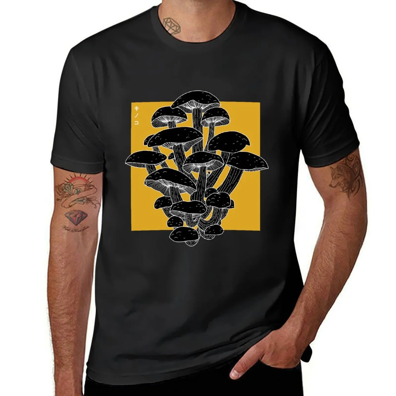 Shrooms T-Shirt for a boy new edition oversized tshirts for men