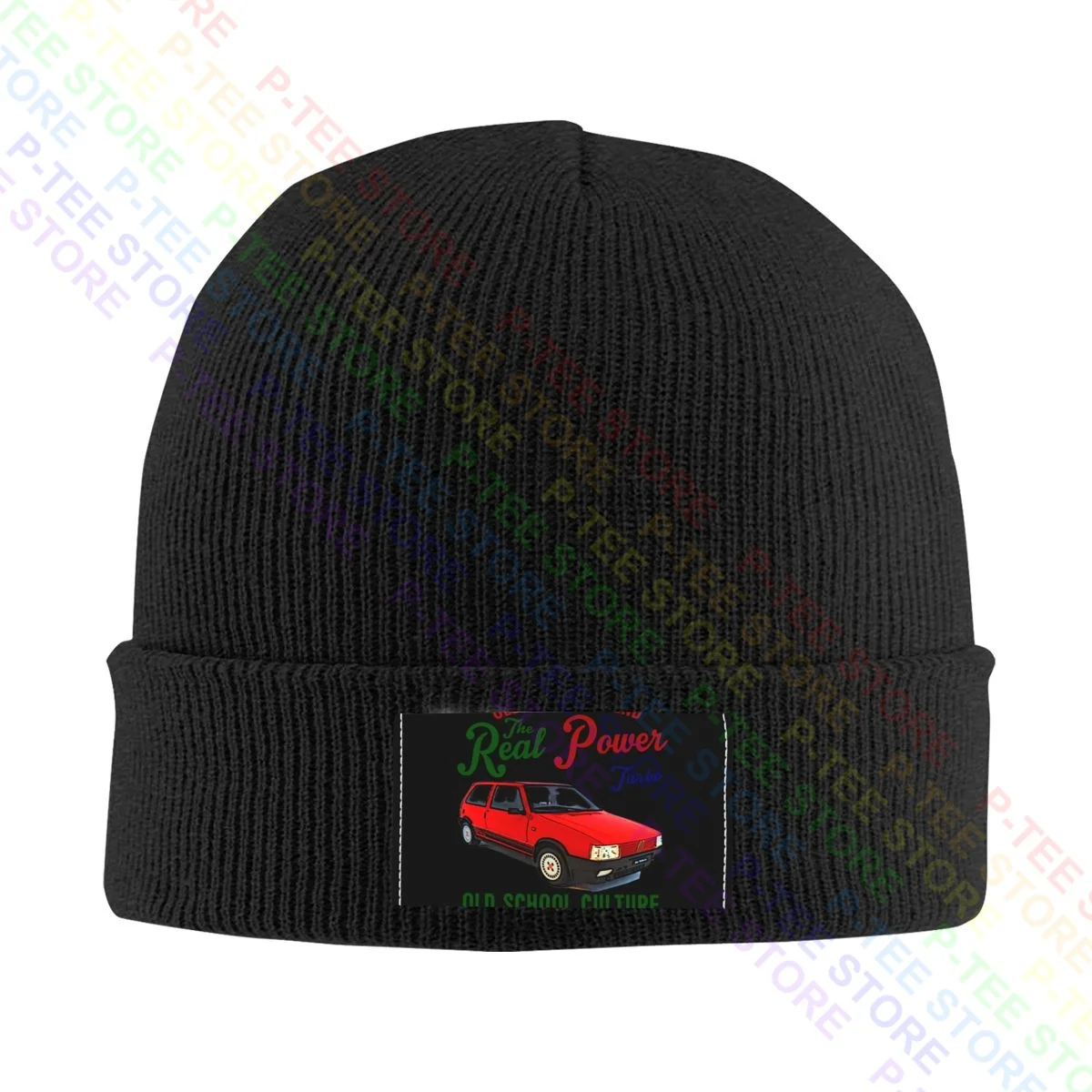 Auto Vintage Italiana Fiat Uno Turbo I.E. Berretto Lavorato A Maglia Berretti Berretto Pop Outdoor Best Seller