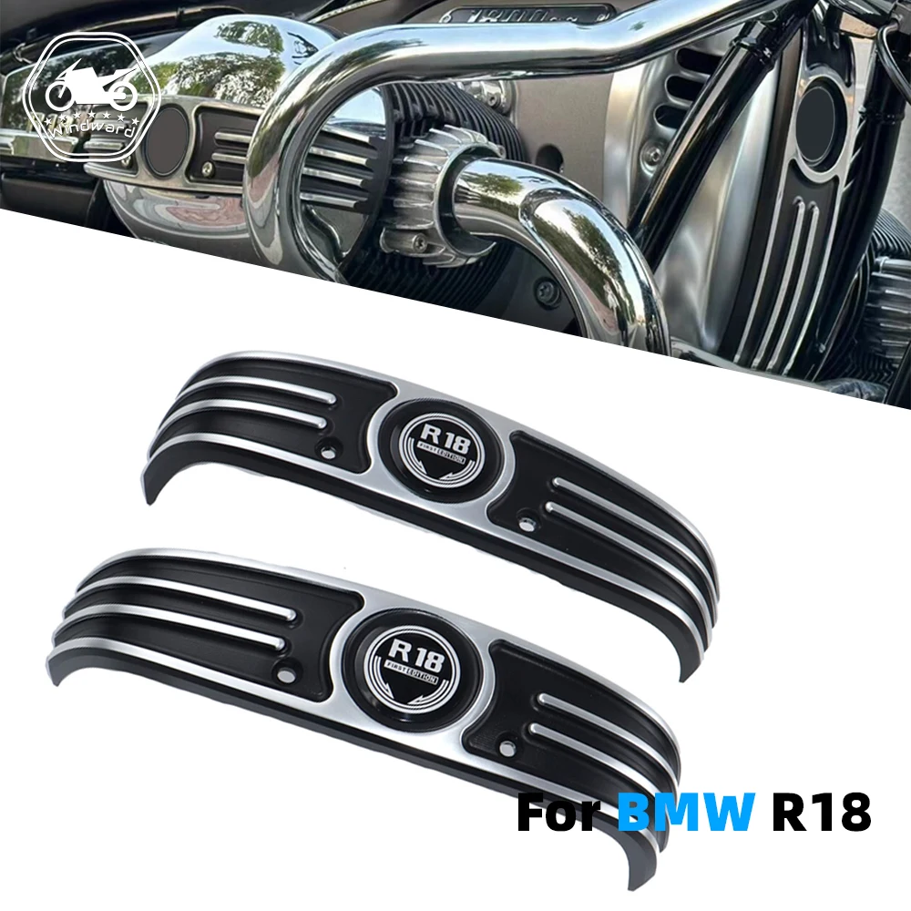 

Modified engine cover and generator cover fittings made of aluminum for protection and decoration Suitable for BMW R18 series