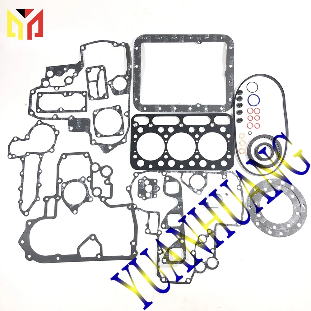 

D1402 Engine Full Gasket Kit Overhual Set for KUBOTA Excavator Tractor Diesel Cylinder Head Valve Seal Main Bearing