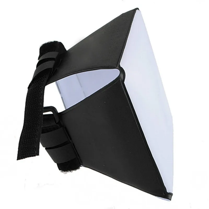 10cm*13cm Camera Photo Universal Foldable Soft Box Flash Diffuser Softbox Canon 580EX 550Ex 540EZ 430EZ 420EZ 430EX 420EX flash diffuser camera softbox
