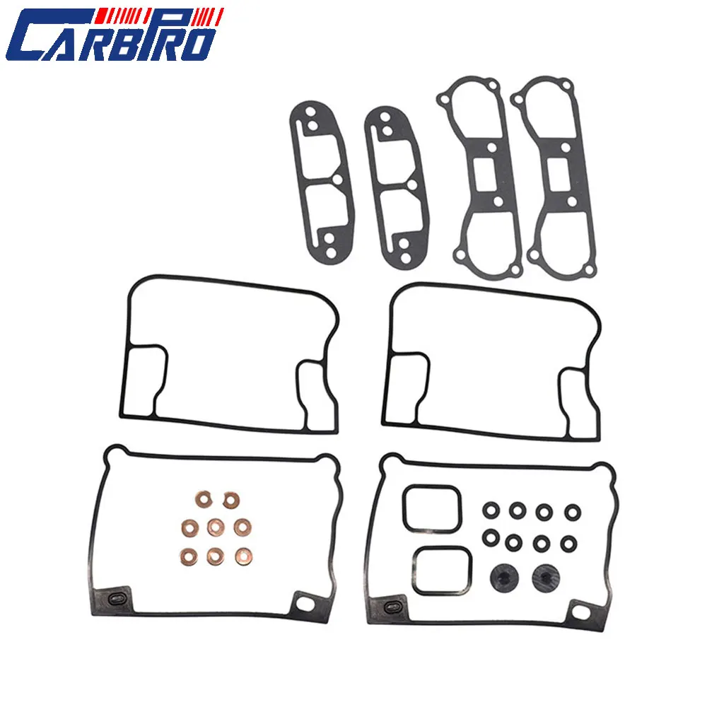 Engine Gasket Set Engine Gasket Kit Replacement Gasket Set Rocker Box Gasket Kit For 1991-2003 Sportster XL XLH XL1200 xl883 Sporty