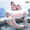 Electric Water Gun Children's Summer Fully Automatic Continuous Rechargeable Space Splashing Toys for Boys Girls Birthday Gifts 6