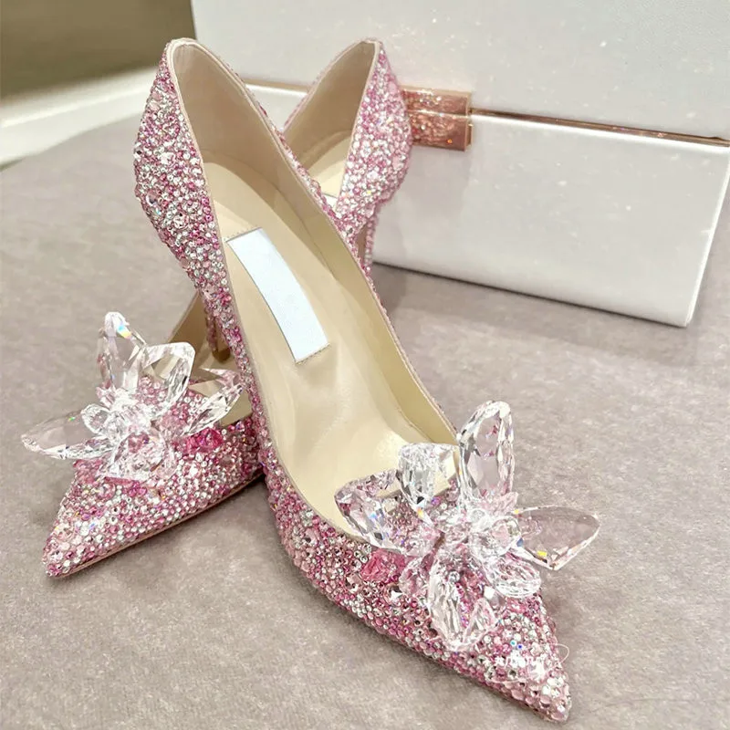 Swarovski Zapatos Mujer Jimmy Choo Precio Saeda 100 Zapatos De