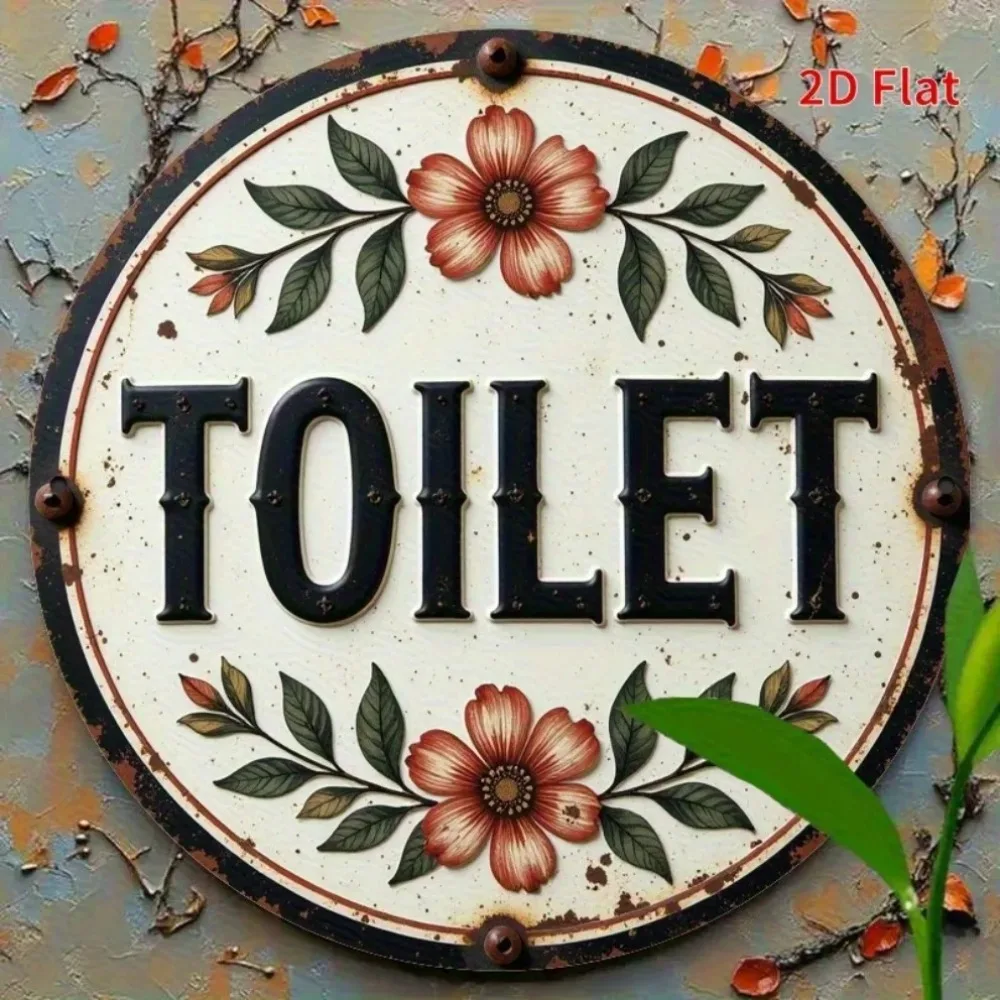Vintage Toilet Sign 5