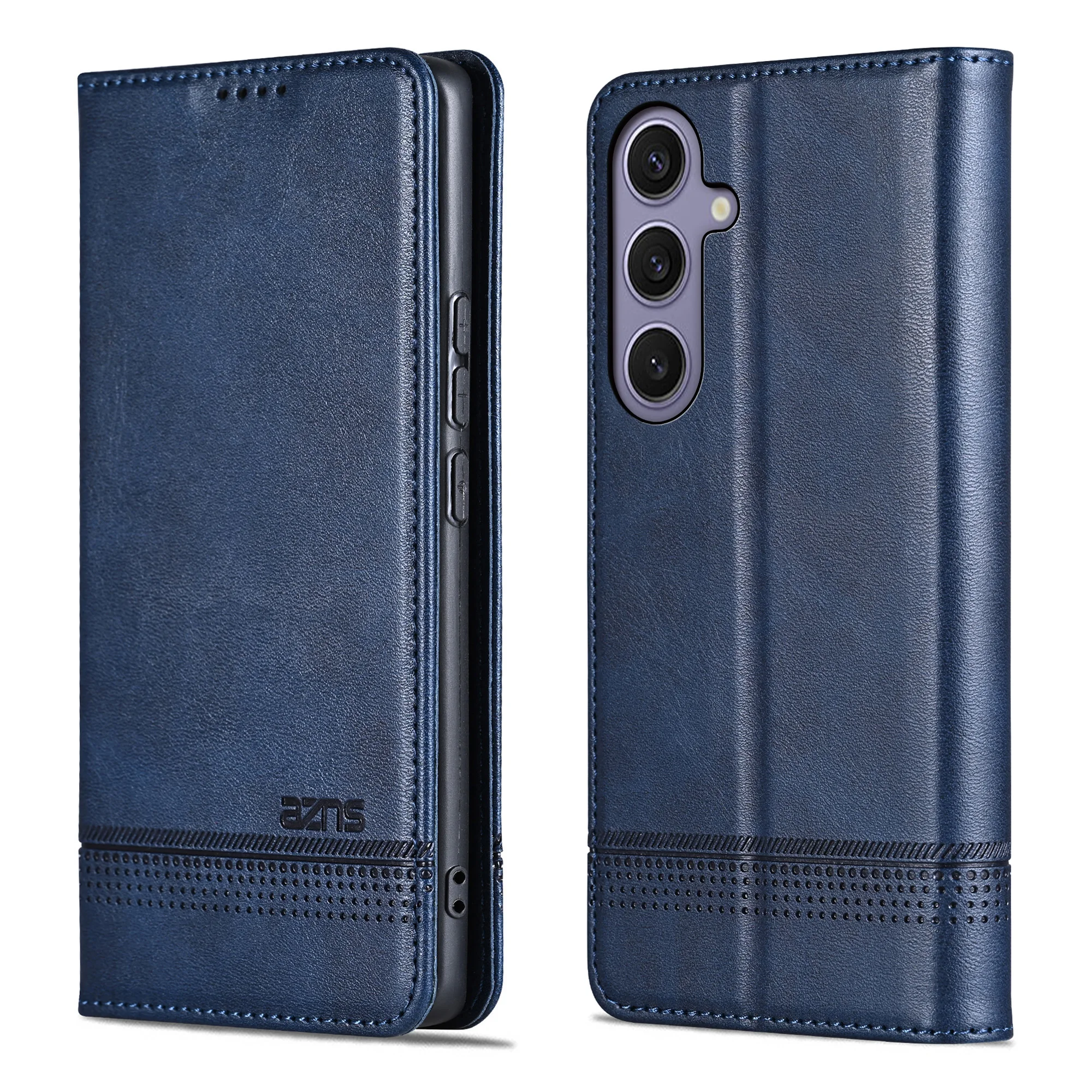 Universal Wallet Phone Case with Card Slots & Stand Functionality