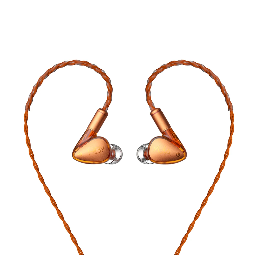 Aluminum Dynamic HiFi Earphones with PEEK Diaphragm