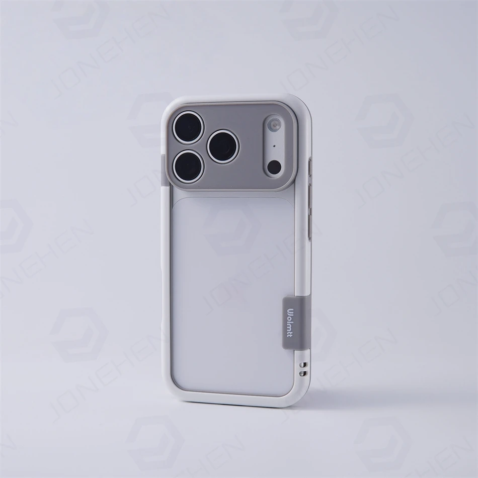 Light Colorful Soft Silicone Bumper Frame with Lens Protection