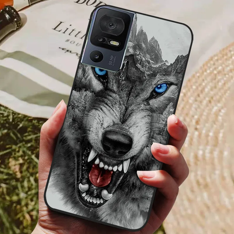 Soft Black Silicone TPU Phone Back Cover - 2023 Protective Bumper Shell