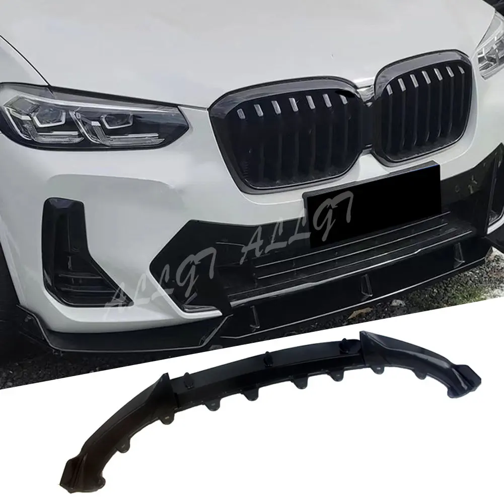 

Front Bumper Lip Spoiler Side Lower Splitters Body For BMW X3/iX3 X4 G01 G02 xDrive25i 30i M40i 20i 2022+ Install Original Hole