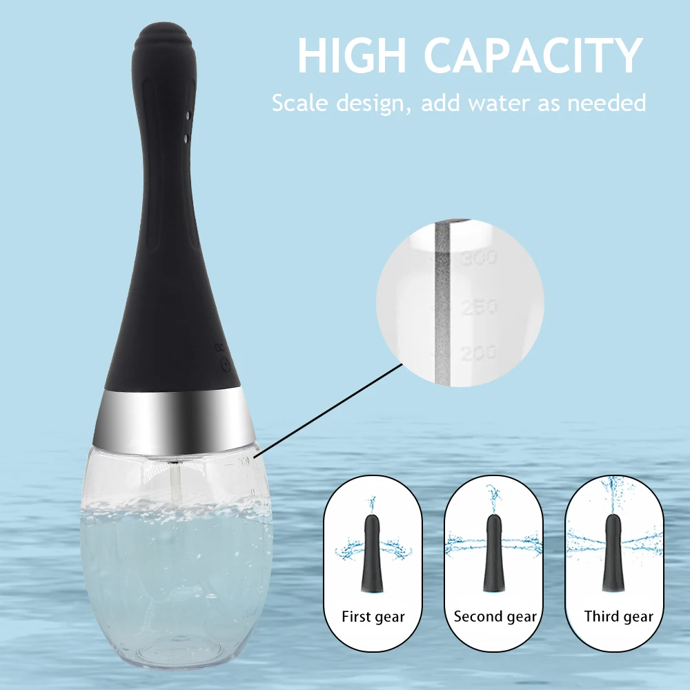 Cleaner Silicone Anal Health Electric l Douche Fully Automatic Container Tool Hygiene Goods for Wome Fuy Too_voghion.com