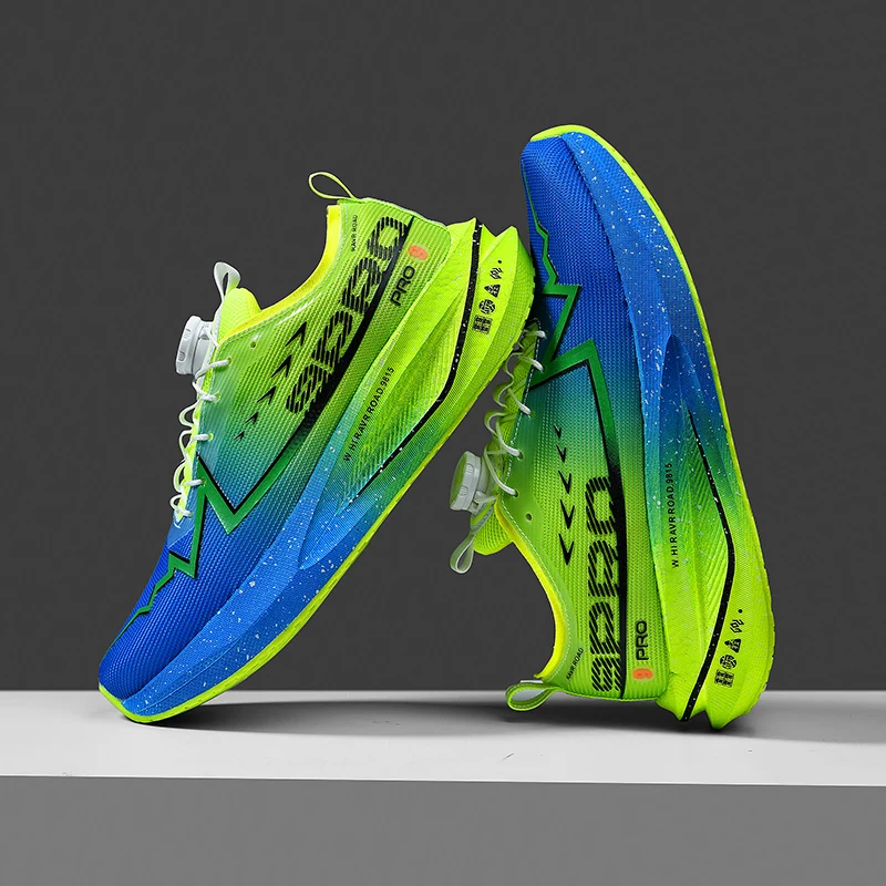 Unisex Breathable Mesh Running Shoes with Shock-Absorbing Sole