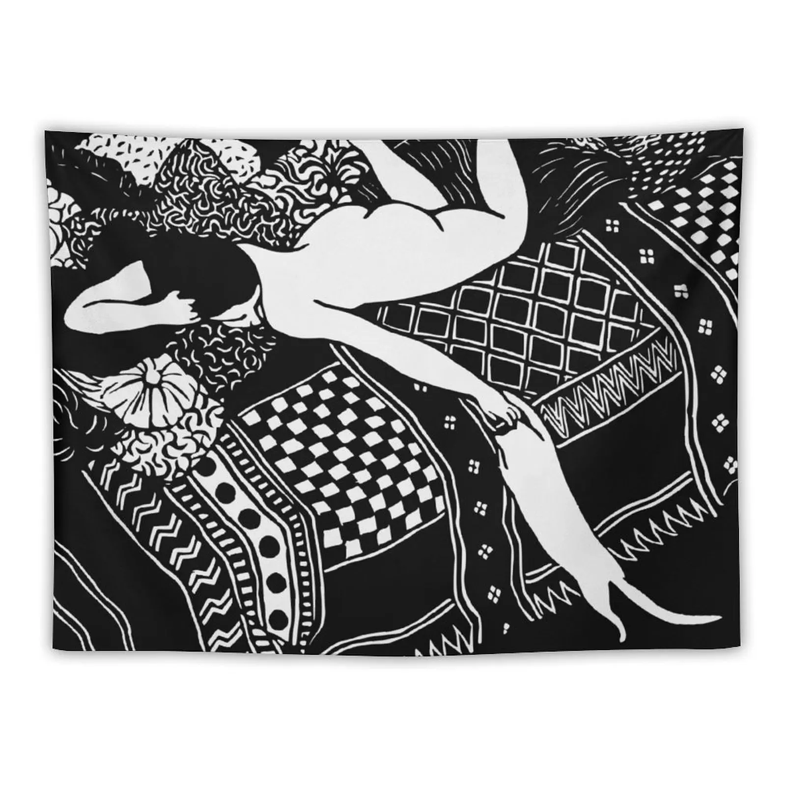 

La Paresse (Laziness) Tapestry Aesthetic Room Decor Anime Decor Decorations For Your Bedroom Room Decor Tapestry