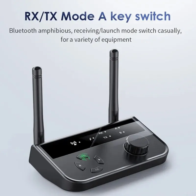 2 In 1 Bluetooth 5.3 Audio Receiver Transmitter 3.5mm Aux Jack RCA Stereo Music Wireless Adapter Dongle for TV Car PC Headphones bluetooth transceiver adapter bluetooth aux adaptor bluetooth audio receiver bluetooth adapter audio adapter