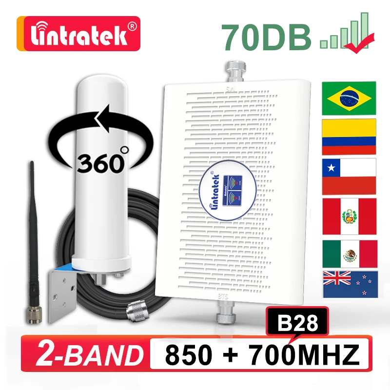BrazilB28B5700Mhz850CDMALTECellularAmplifierMobileRepeater2G