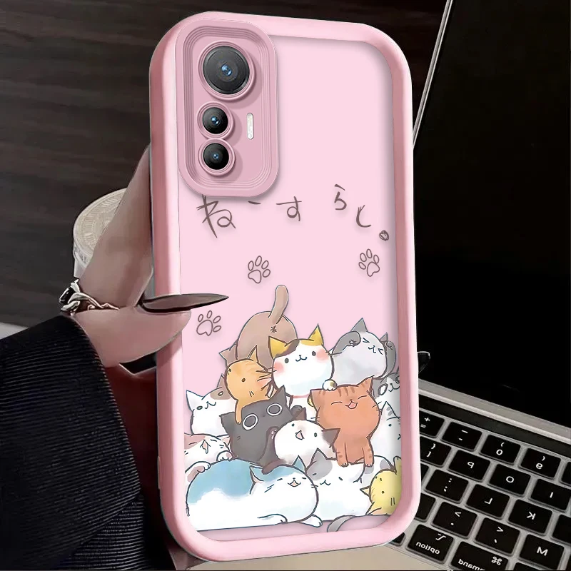 Graffiti Little Cat Phone Case Cover