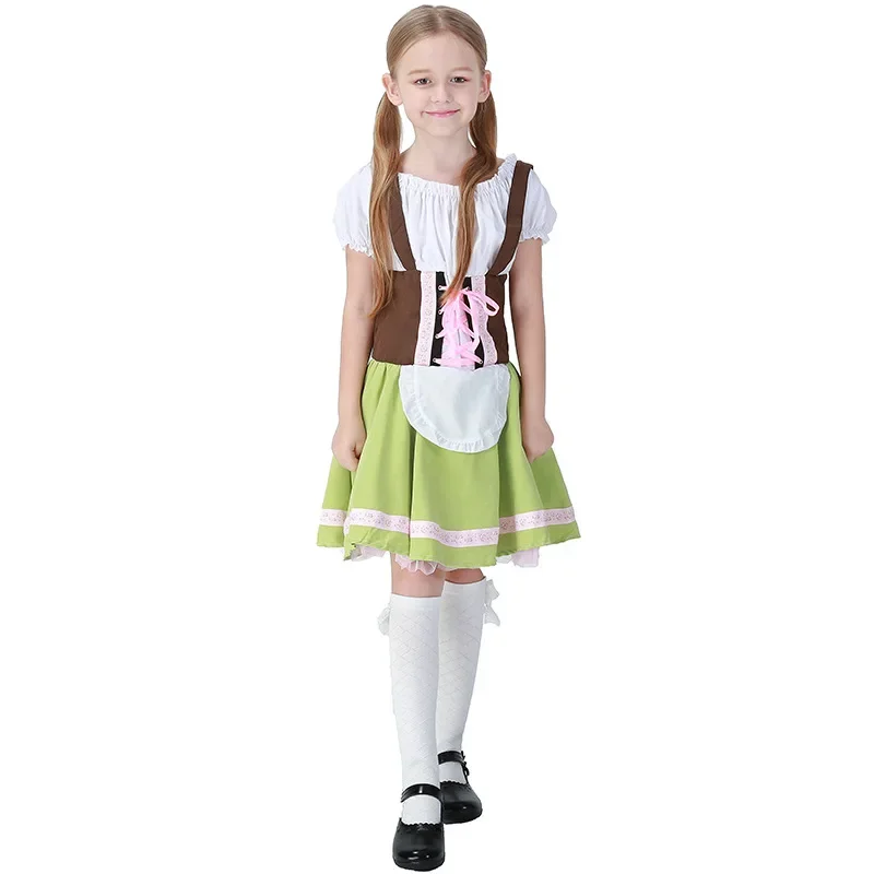 Yolsun Disfraz De Lederhosen Para Niños, Juego De Rol Para El Oktoberfest Para Niños, Vestidos Alemanes Bávaros De Halloween Para Juego De Roles (XS