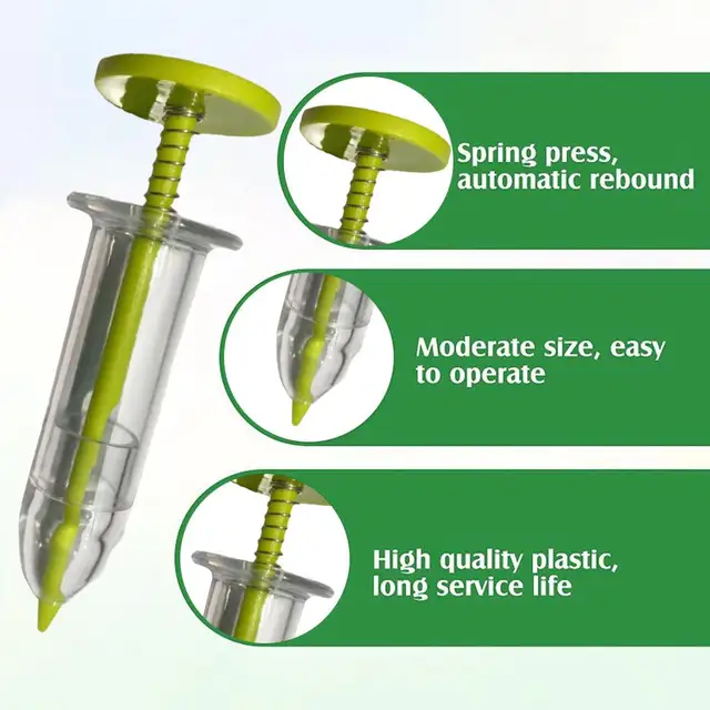 Mini Vetőmag Adagoló Kézikönyve -Szóró Kézi Ültetvényes Szerszám Különböző Beállítások Vetőgép - Image 2