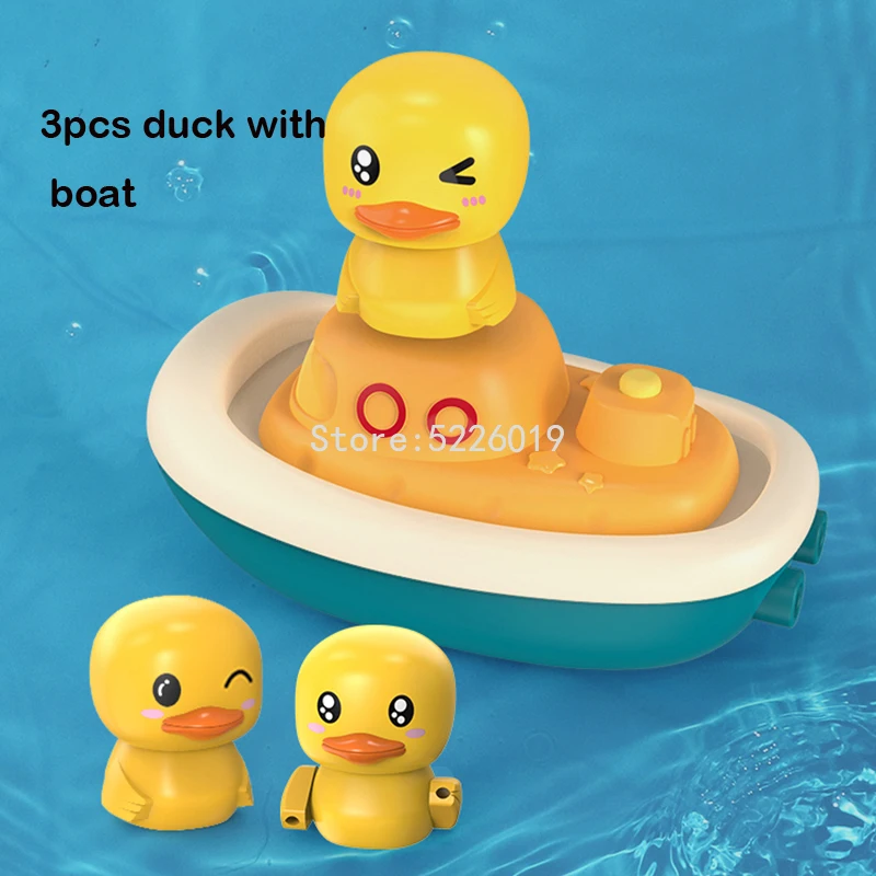 Baby Badespielzug U-Boot elektrische sprinkler wasser spray Dusche bad spielzeug 