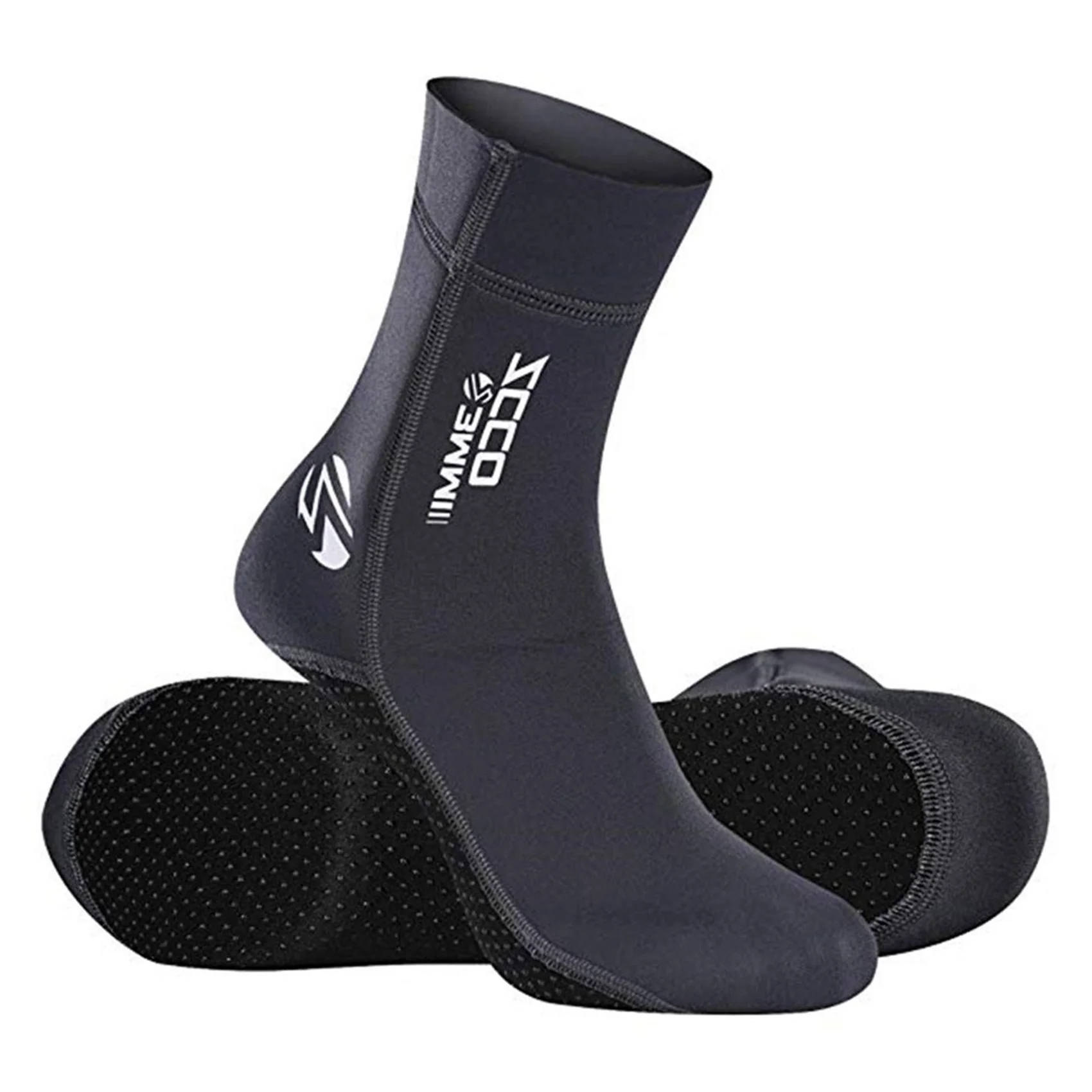 

ZCCO Neoprene Diving Socks 3mm Diving Wetsuits Water Fin Sock Warm Surfing Booties Beach Socks for Snorkeling Water Sports M