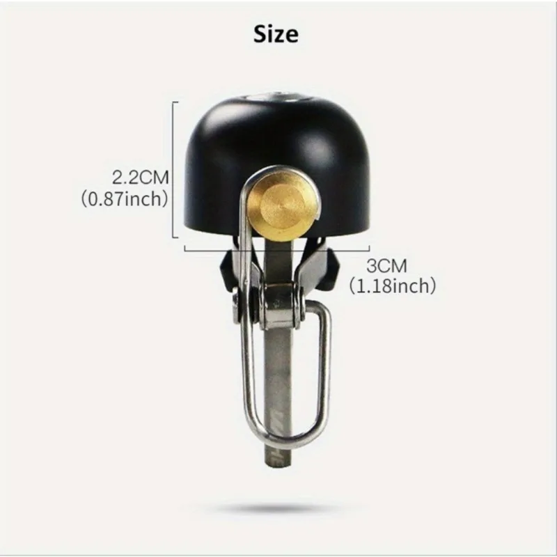 Classic Bicycle Bell mountain bike bell for Bike Ring Bell Loud Sound for Road Mountain Bike Handlebars Adults 1pc