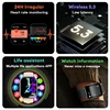 AOLON Smart Watch 2.01'' AMOLED Curved Screen IP68 Waterproof Bluetooth 5.3 Call AI Vioce Assistant Fitness Smartwatch for Men 2