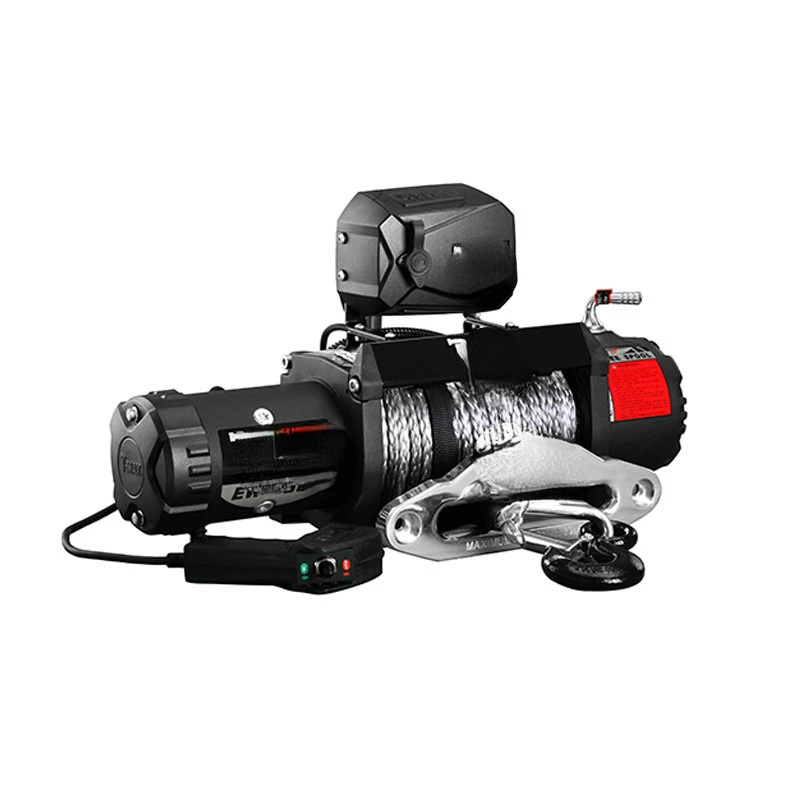 

Car Winch T-max Car off-Road Modification Electric Winch 12 V12500 Pounds Self-Rescue