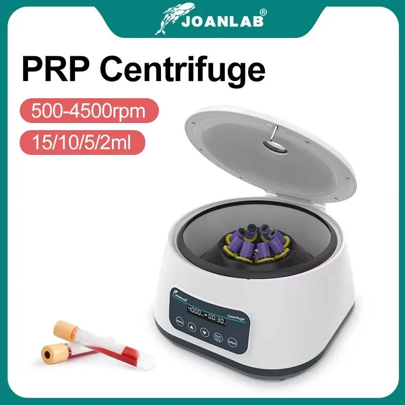 JOANLAB Plasma Centrifuge Laboratory Digital Centrifuge Machine For 2/5/10ml Blood Collection Tube And 15ml Tube
