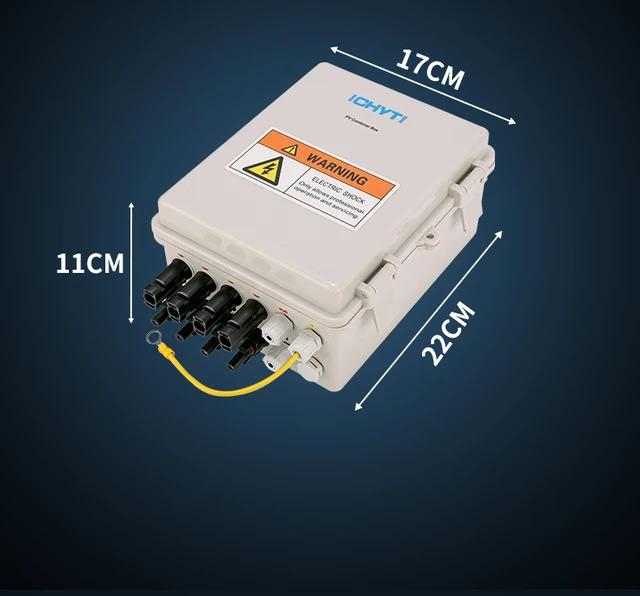 4box Wide Scatola Di Giunzione Rotonda Esterna - Resistente Alle Intemperie, 5 Fori Da 1/2, Grigia Scatola Elettrica Per Esterno - Foto 7