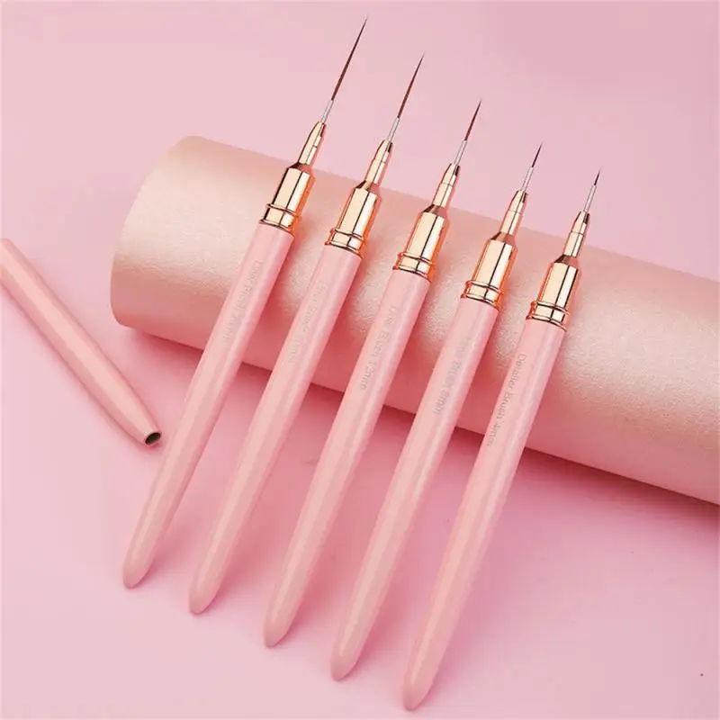 

Щетка для ногтей многофункциональная мягкая круглая гладкая с крышкой стилус для ногтей Набор щеток инструмент для ногтей ручка для наращивания ногтей