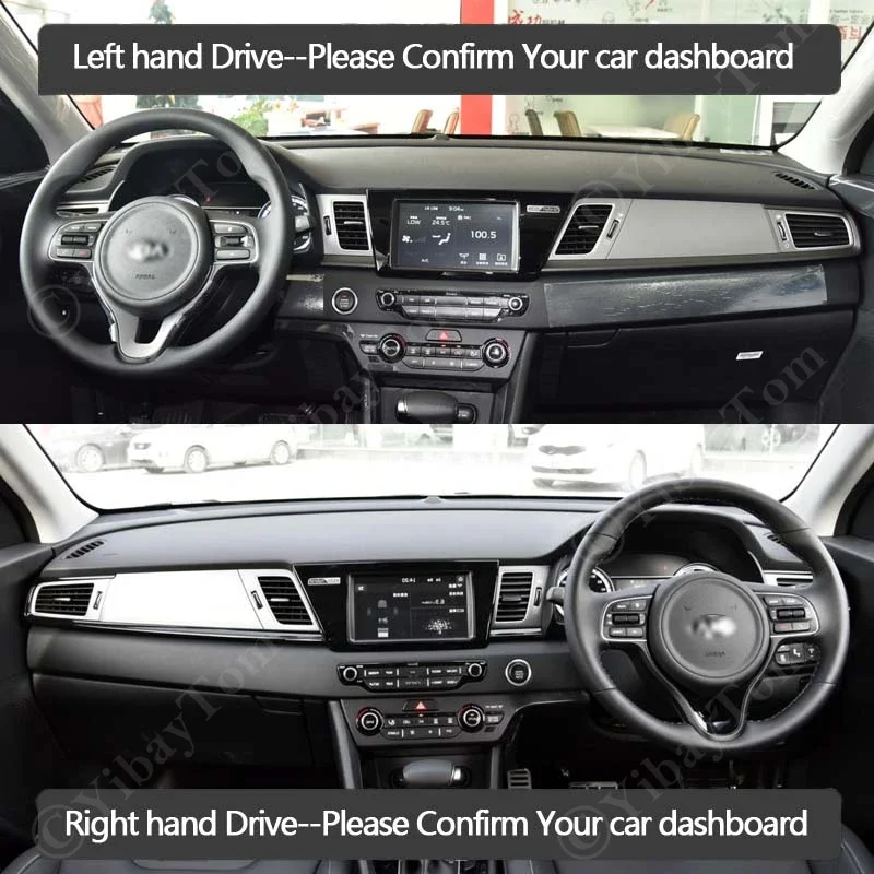 Enhanced Dashboard Cover Sunshade Cushion: Car Accessories Anti-UV Mat Carpet Pad