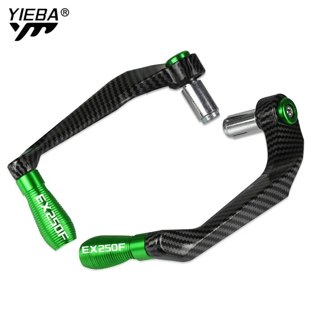 

Motorcycle Handlebar Brake Clutch Levers Protector Guard FOR KAWASAKI EX250F EX 205F 1988-2007 2006 Handle Bar Moto Parts Bike