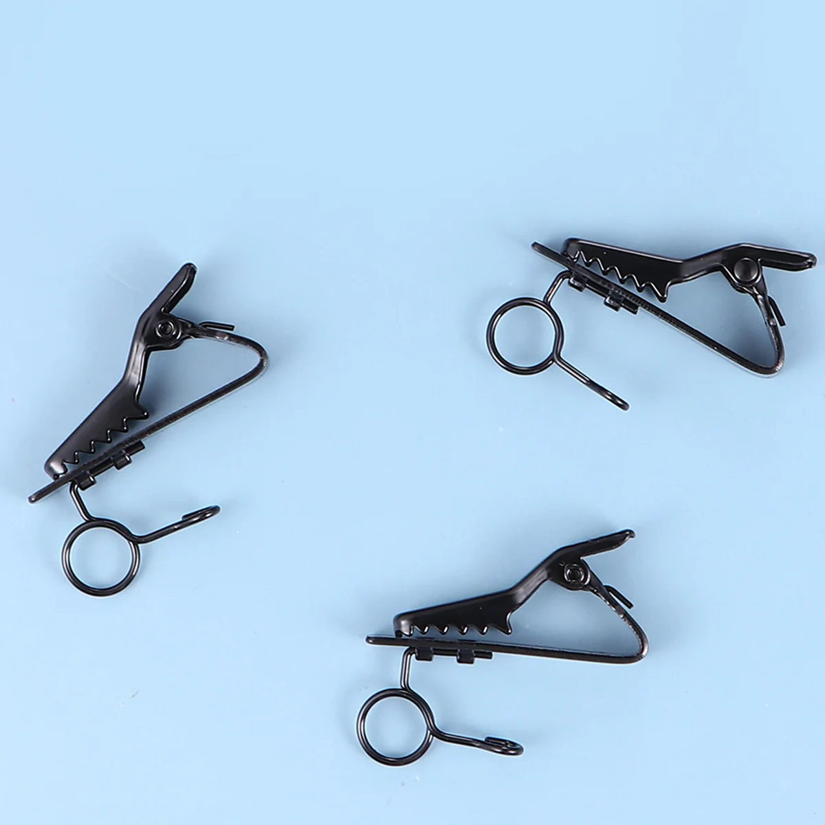 

12 Pcs Microphone Clip Lapel Tie Mini Iron Wireless Microphones Clips Clamp Lavalier