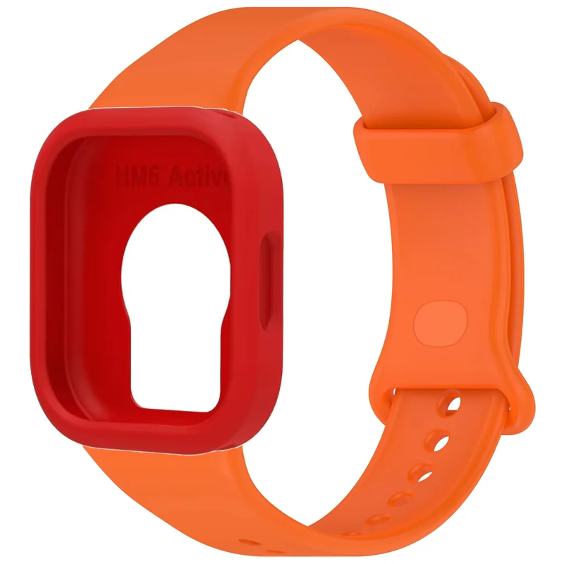 Colorful Silicone Strap and Soft TPU Case with Screen Protector