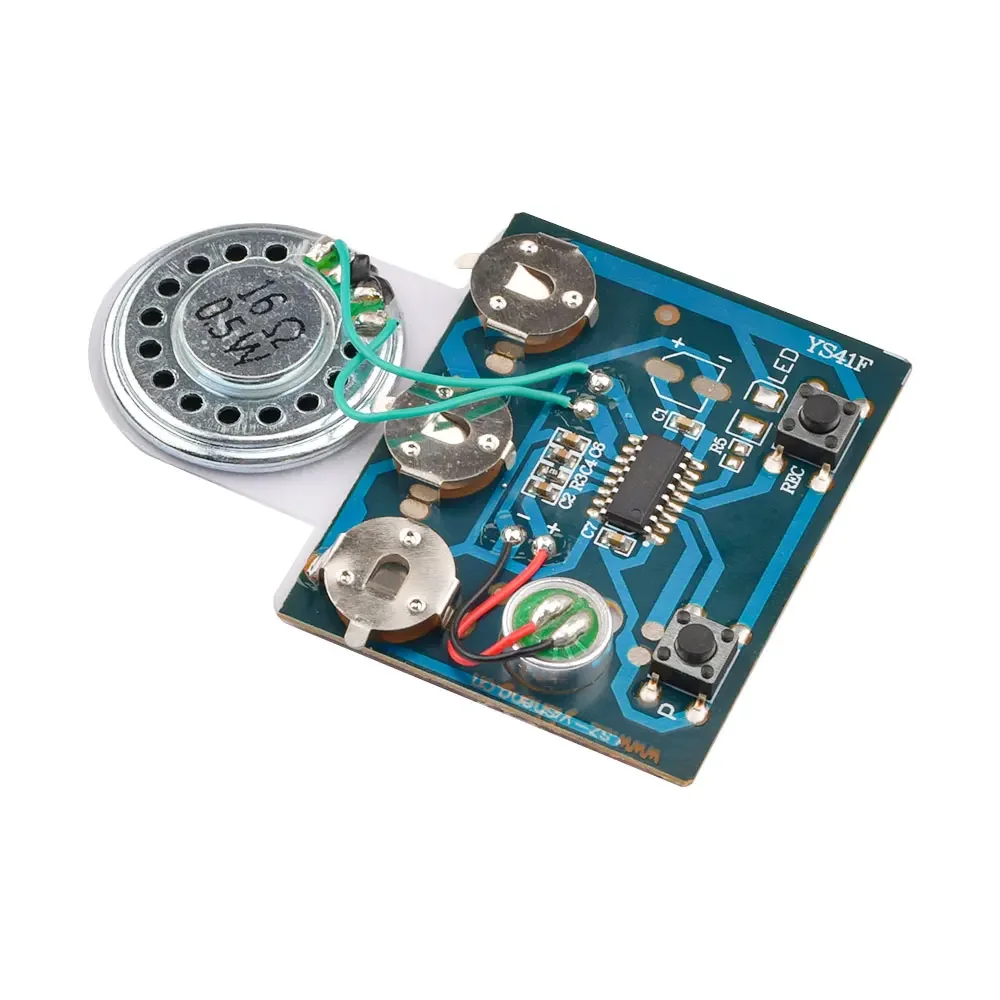 Modulo Registratore Vocale HiFi 30S Con Contenitore - Scheda Voice Box Per DIY
