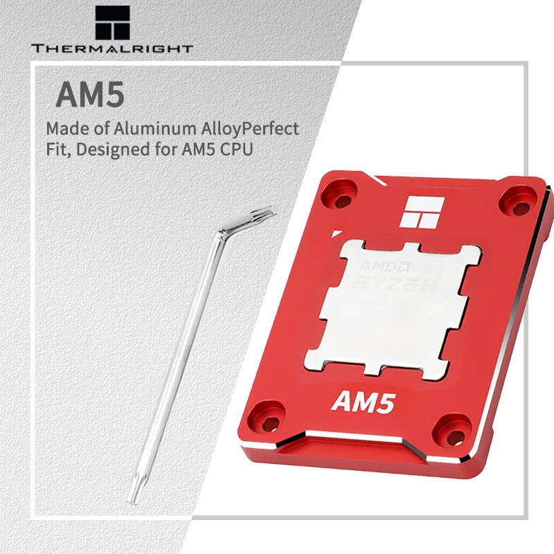 Cpu Bending Buckle Cpu Bending Correction Cpu Correction Fastener Aluminum Alloy AM5 CPU Bending Correction Fixing Buckle