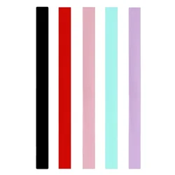 Universal Elastic Soft Silicone Phone Strap and Hand Grip (Mixed 5PCS)