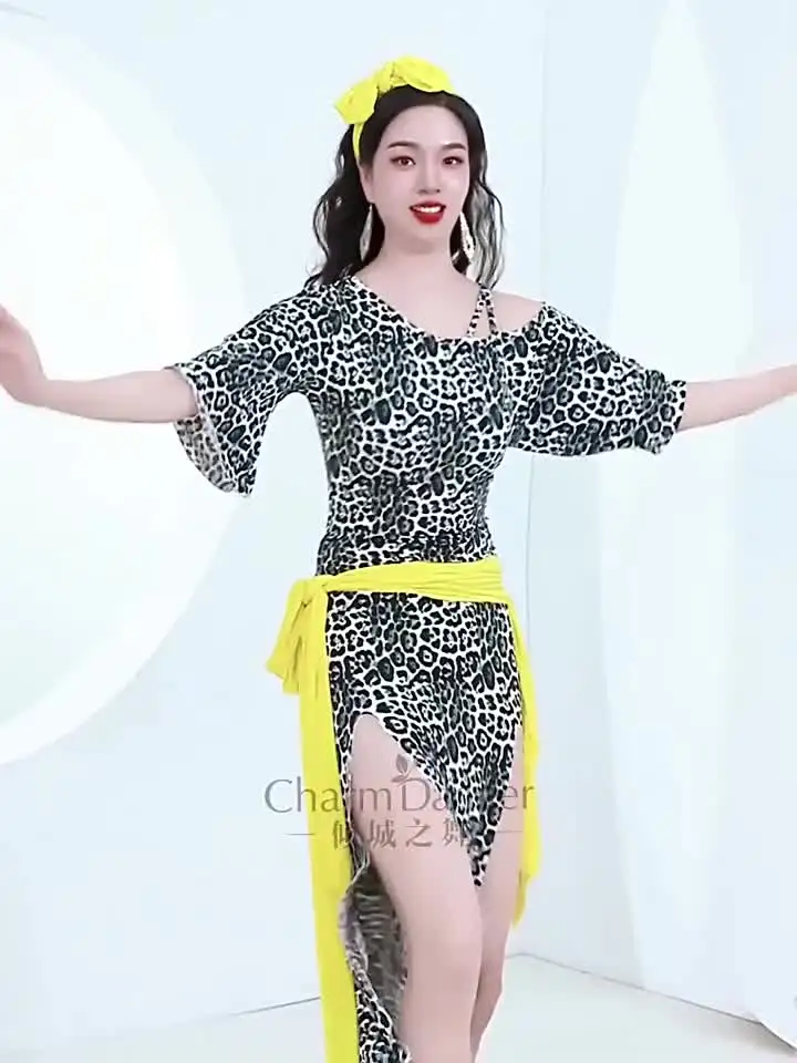 ベリーダンス衣装セット女性のためのゼブラ新しいフォークロア