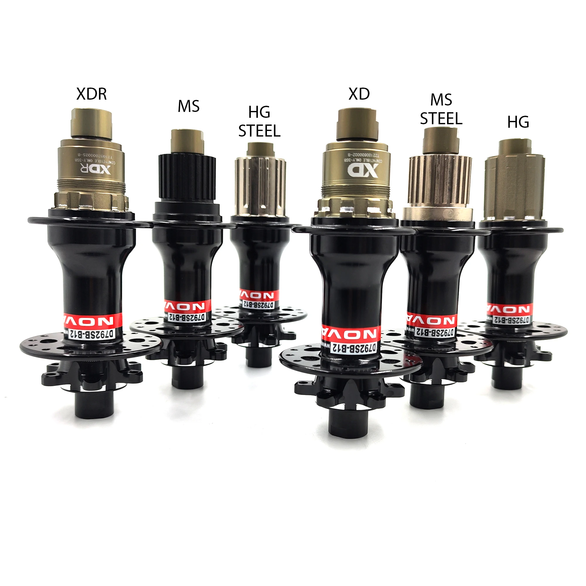 Novatec D792Sb-B12 Posteriore 6 Bulloni Boost Hub Ta 12*148Mm J-Hook Mtb Road Disc Brake Cube Hg Xd Xdr Ms Camp Freehub 24 28 32 Fori