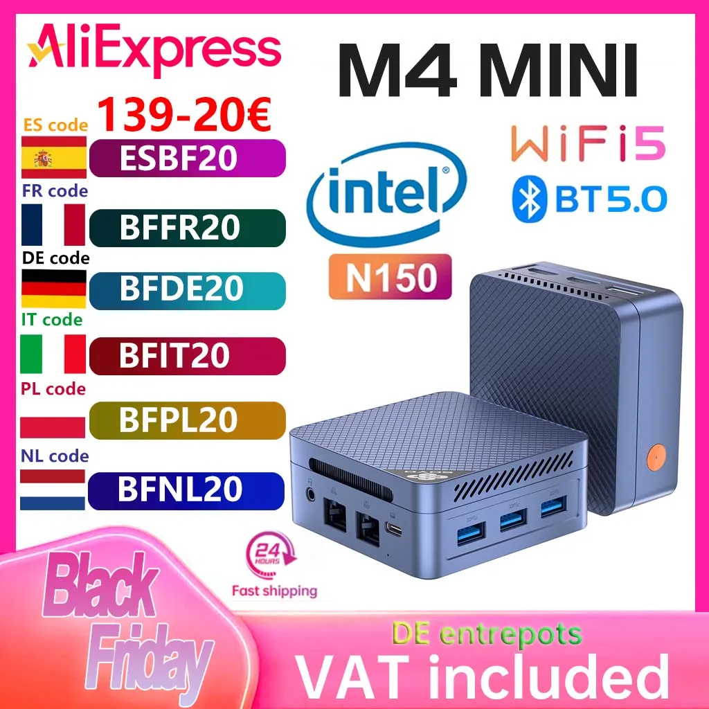 Mini PC SOYO M4PLUS: 8/16 GB za $136.38 / ~510zł Mini PC SOYO M4PLUS: 8/16 GB za $136.38 / ~510zł