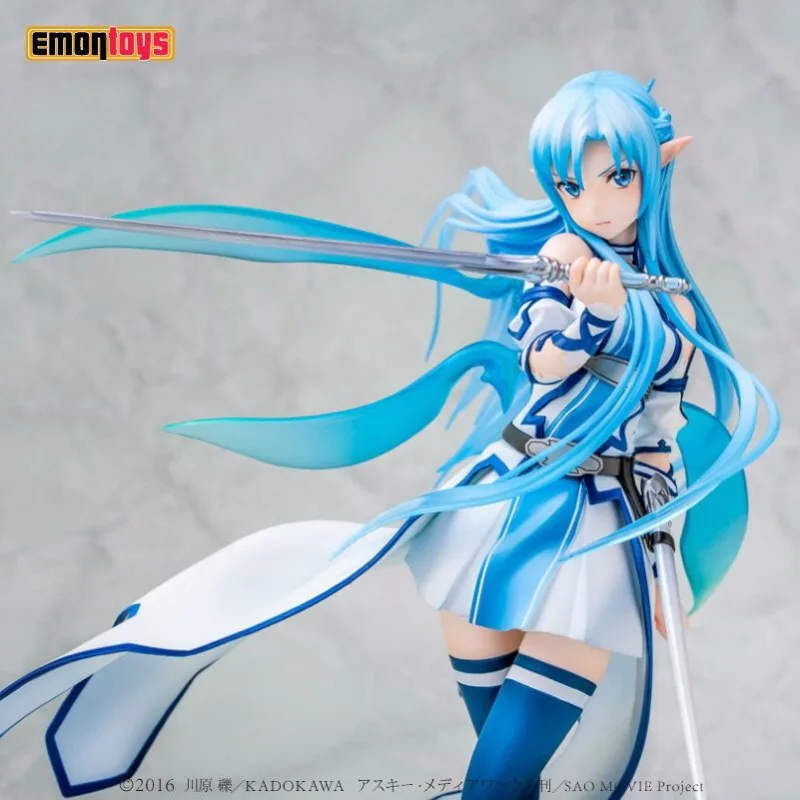 

23cm Anime Figure Sword Art Ordinal Yuuki Asuna Titania Fairy Queen PVC Action Figure Toys Collection Model Doll Birthday Gift