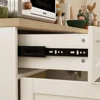 Sideboard,Wall-Mounted Kitchen Pantry with Doors, Drawers & Adjustable Shelves, Kitchen Cupboard Storage Cabinet for Living Room 4