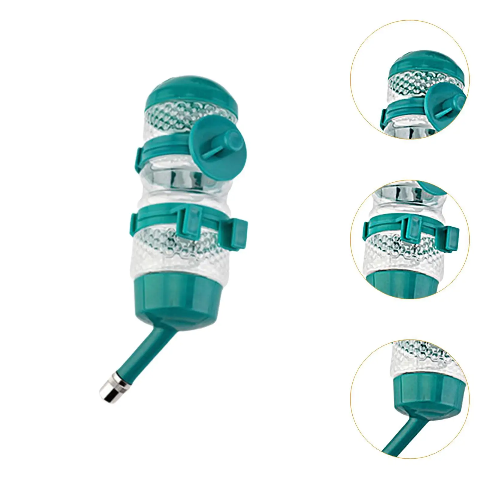 Hanging Dog Water Bottle Hanging Multipurpose Dog Drinking Bottle Water Feeder Dispenser for Cats Rabbits Puppy Hamsters