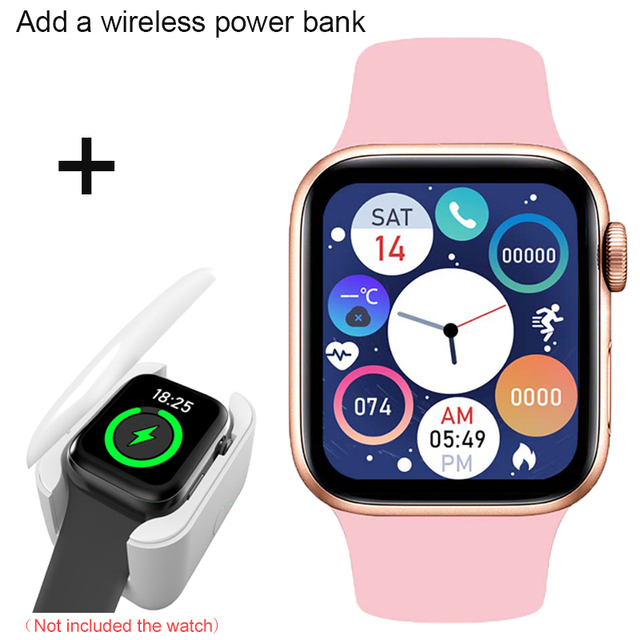 Gift Smart Watch Men Wireless Charging 44MM Dial Call Original IWO 1.75 Inch Smartwatch Smart Watches Women For Android IOS