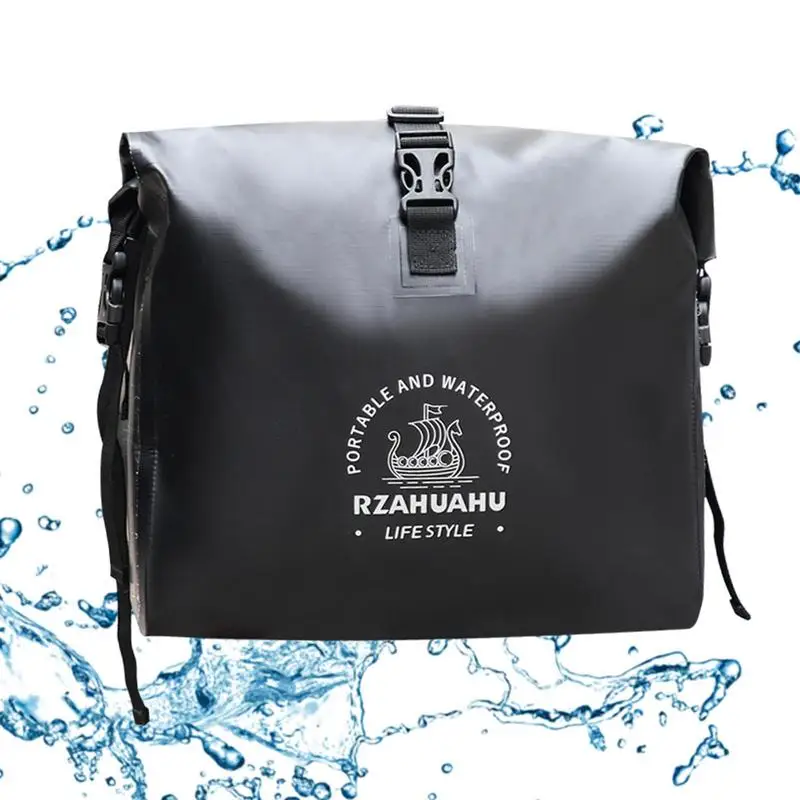 Motorcycle Front Bag Waterproof Side Bag Motorcycle Saddle Storage Pouch Motorbike Luggage Rear Seat auto Accessories