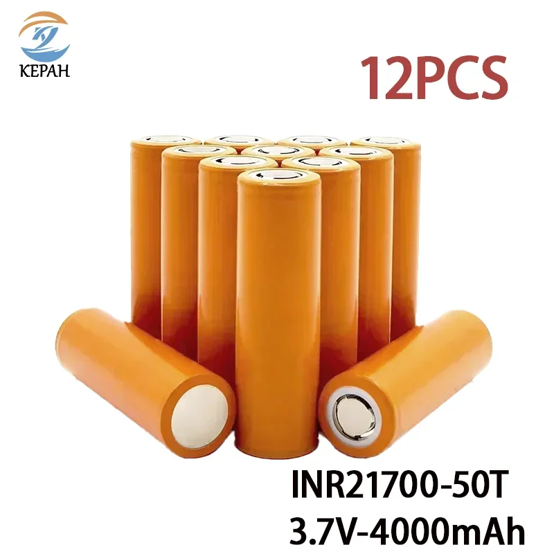 21700 4000mAh batteria ricaricabile 3.7V 10C scarica batterie ad alta potenza per elettrodomestici ad alta potenza
