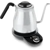 OXO Brew Gooseneck Electric Kettle – Hot Water Kettle, Pour Over Coffee & Tea Kettle, Adjustable Temperature,Built-In Brew Timer 1