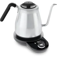 OXO Brew Gooseneck Electric Kettle – Hot Water Kettle, Pour Over Coffee & Tea Kettle, Adjustable Temperature,Built-In Brew Timer 1