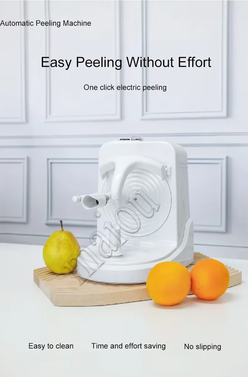 Description Picture 2 of itemElectric Spiral Apple Peeler Cutter Slicer Fruit Potato Peeling Automatic  Operated Machine